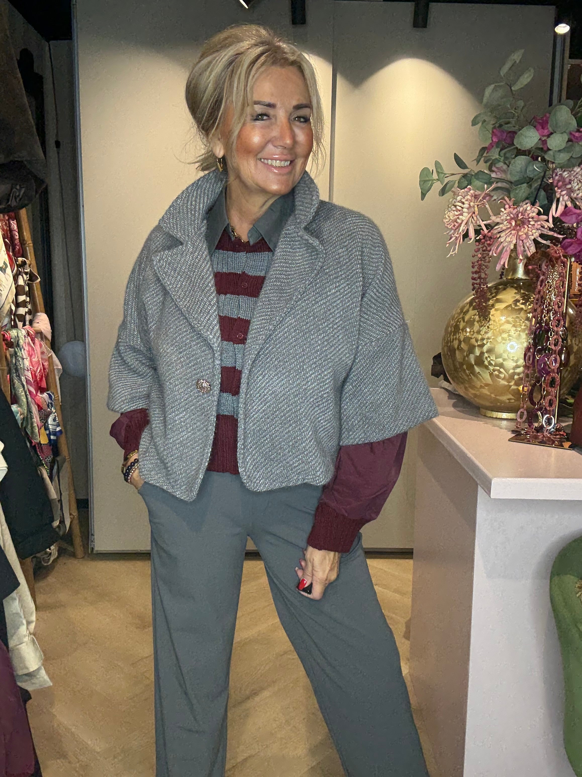 Jasje Gemêleerd Grijs